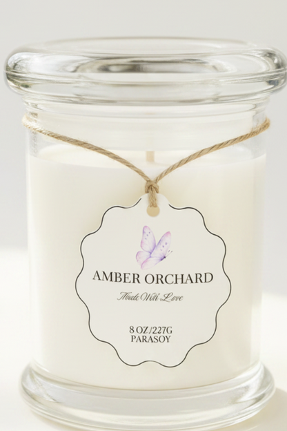 Amber Orchard- 8oz Candle