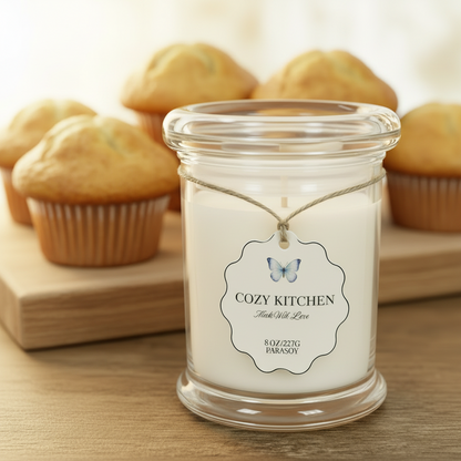 Cozy Kitchen- 8oz Candles