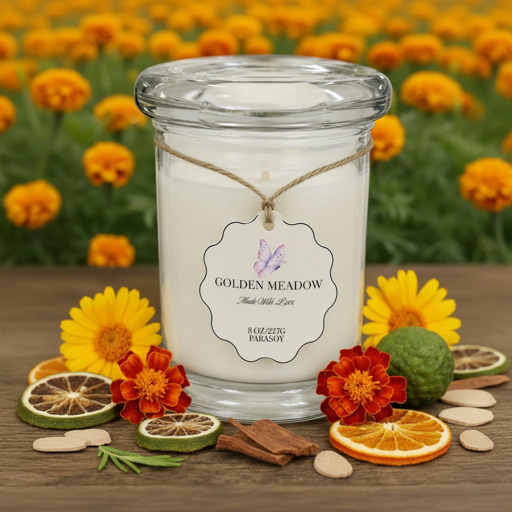 Golden Meadow Candle